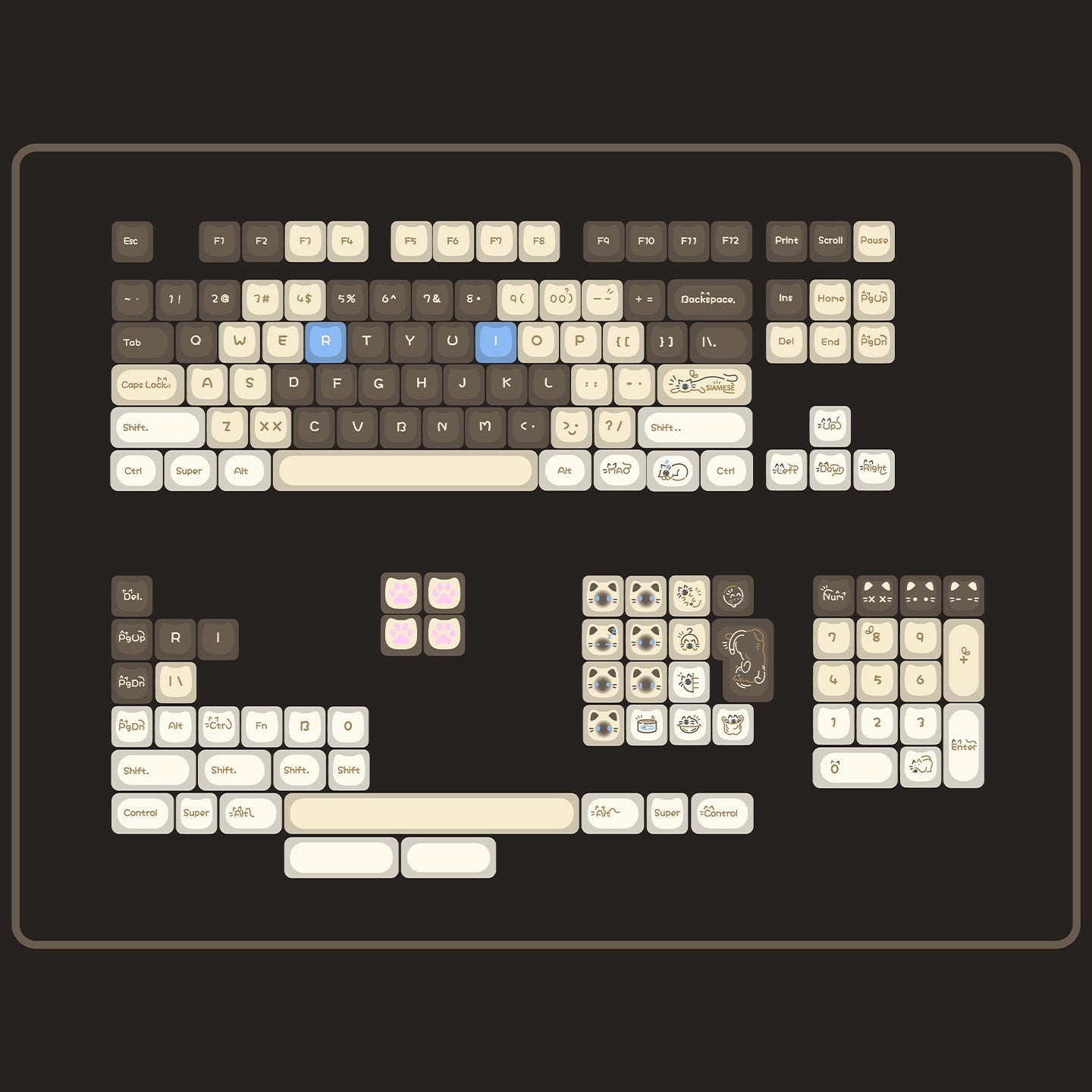 PBT Keycap Set