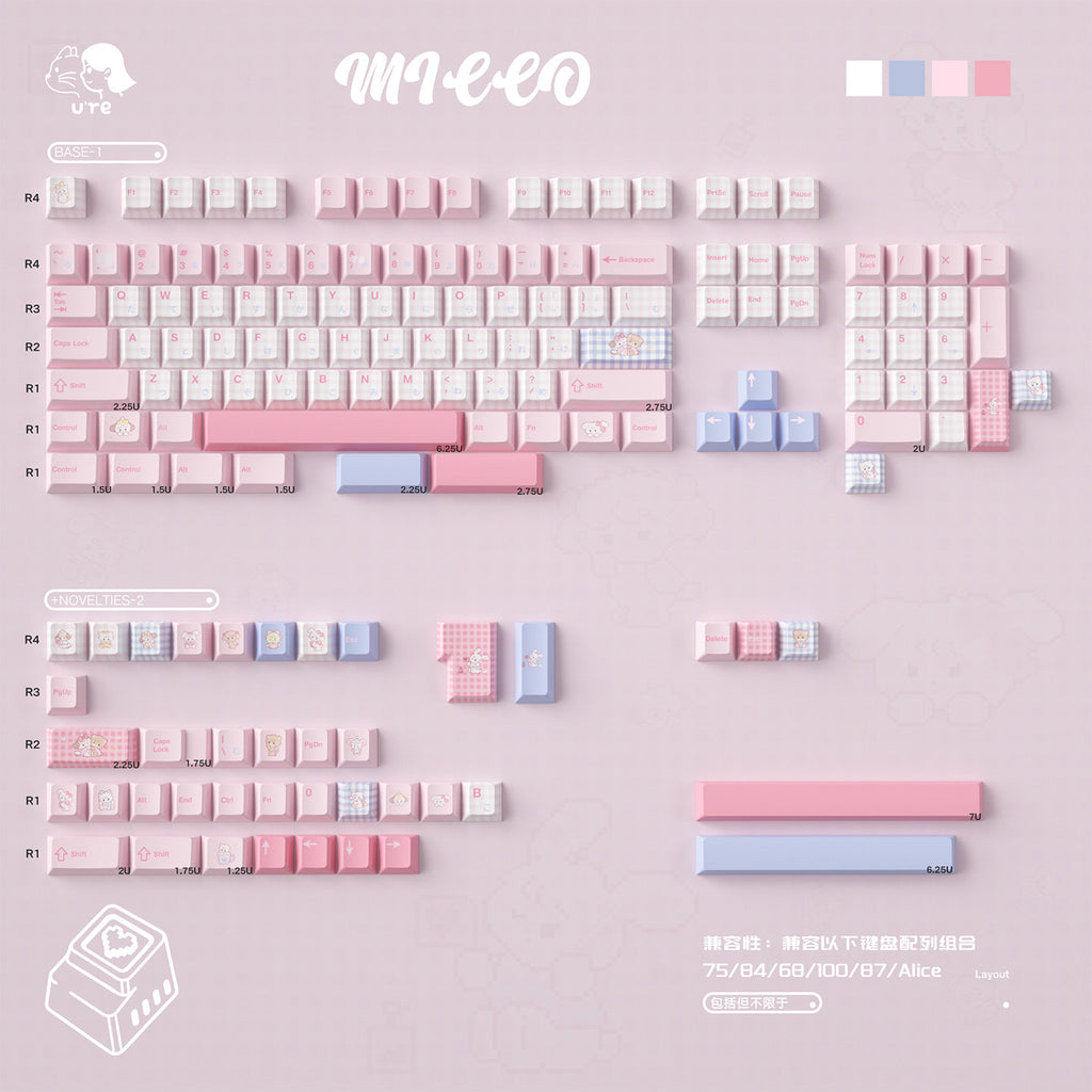 URE Original Micco Mechanical Keyboard Keycaps