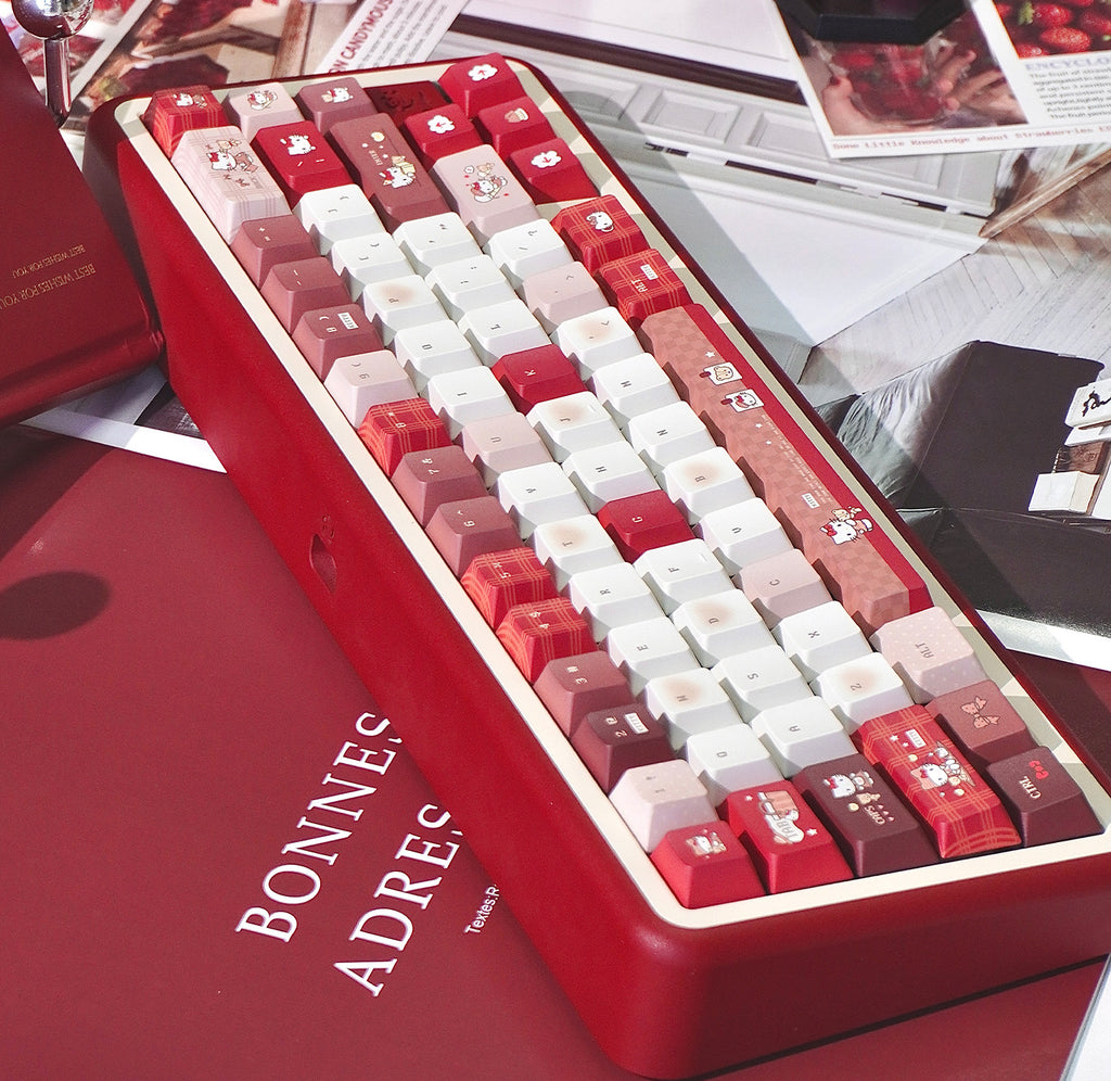Hello Kitty Premium Custom Keycap Set | Cherry Profile PBT