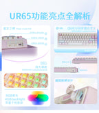 UR65 Luyu Lin Shen Triple-Mode Mechanical Keyboard