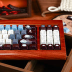 URE x XVX Ceramic Lotus Keycap Set | Cherry Profile PBT Dye-Sub Keycaps