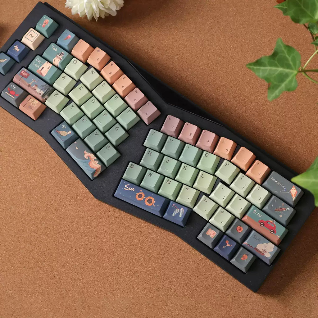 Urelab Seaside Town Keycap Set