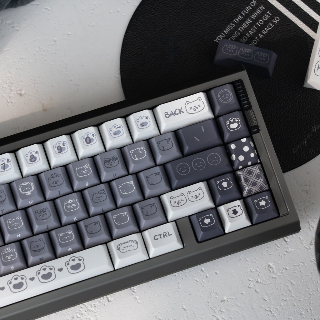 Urelab Emo Kitty Keycap Set