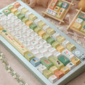 Urelab Mountain Camping Keycap Set