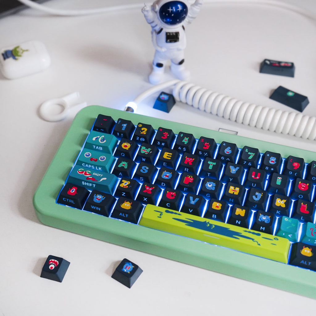 Urelab Monster Factory Keycap Set