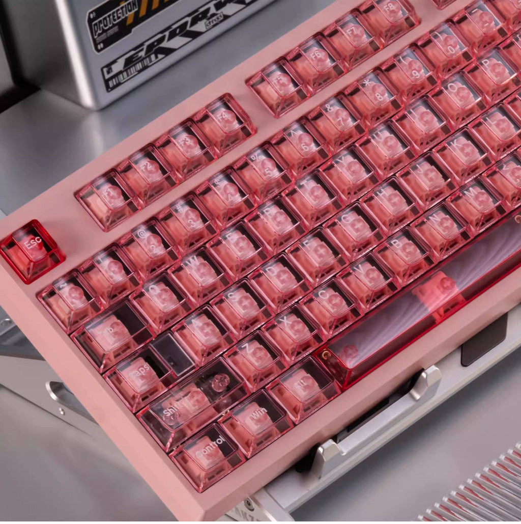 Urelab Agate Pink Keycap Set