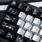 Urelab Night Butterfly Keycap Set