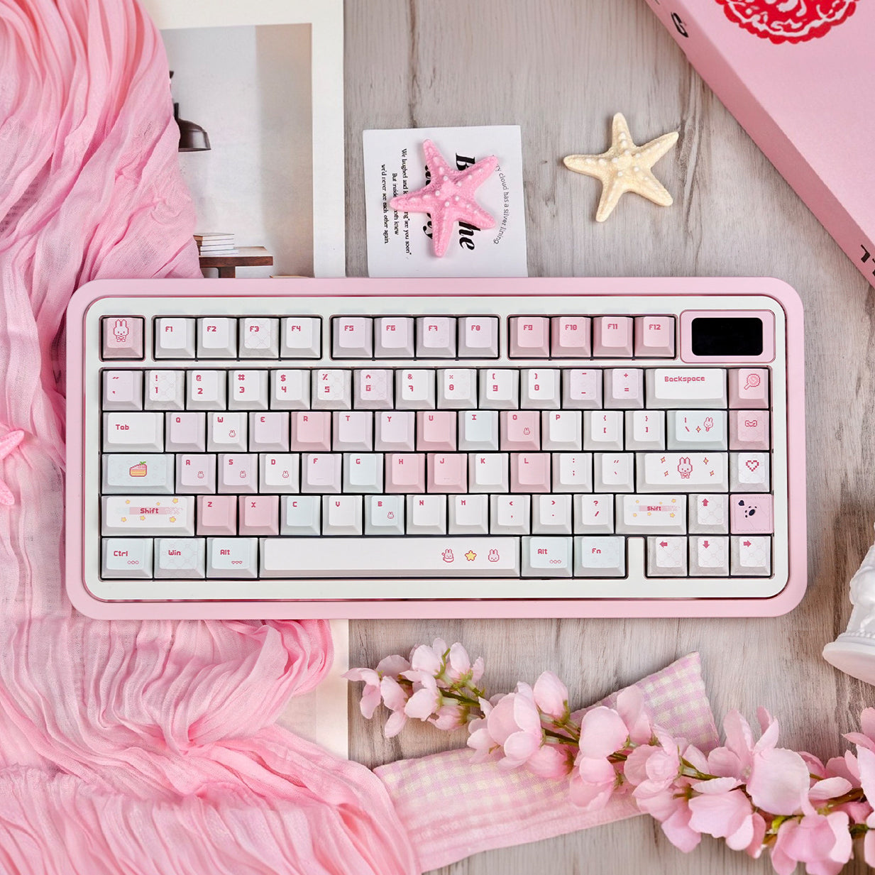 Urelab Miffy Keycap Set