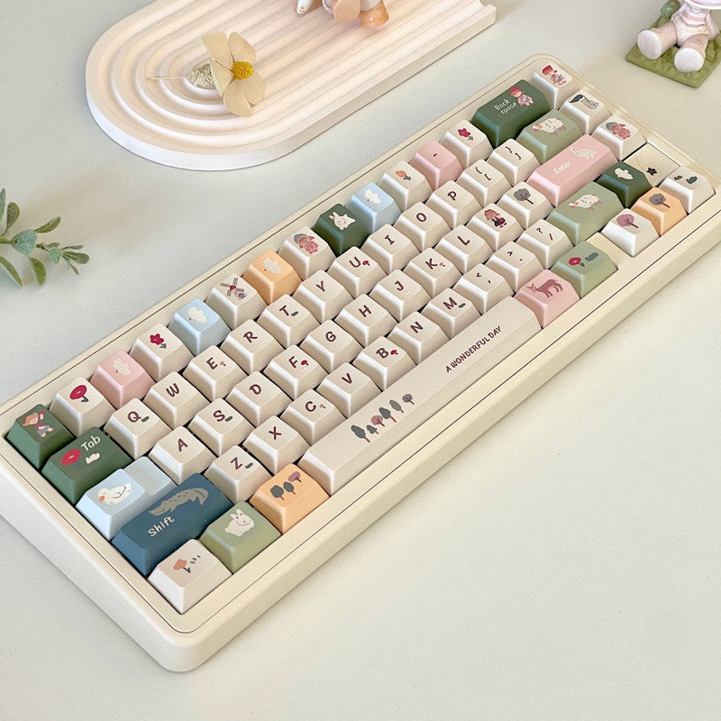 Urelab Spring Meadow Keycap Set