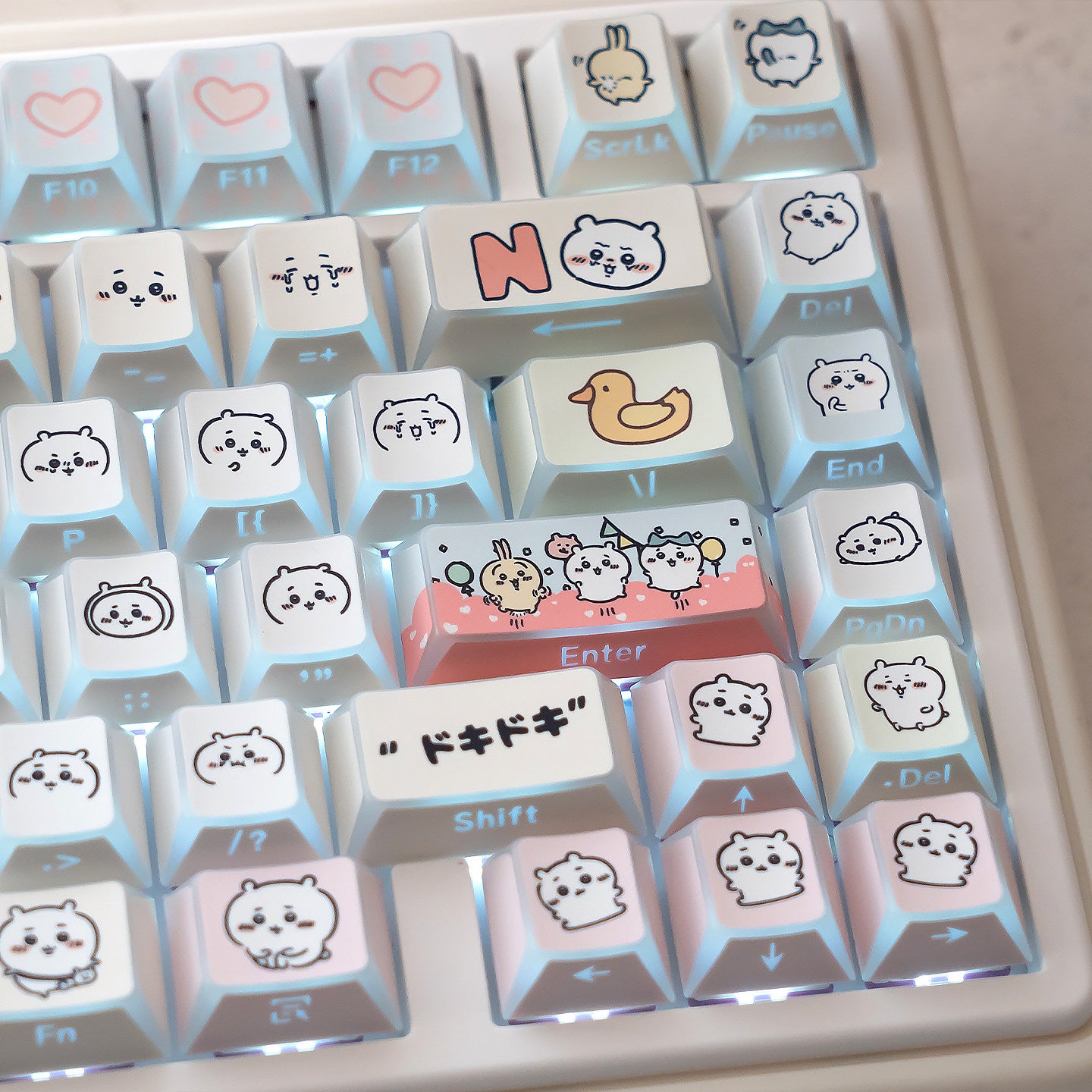 Urelab Chiikawa-inspired artwork Keycap Set