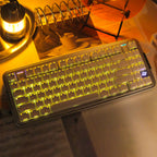 Urelab Lumière Cat Keycap Set — Glowing Cat Edition