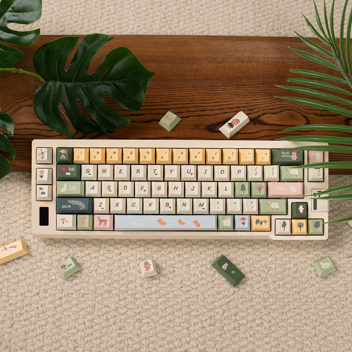 Urelab Spring Meadow Keycap Set