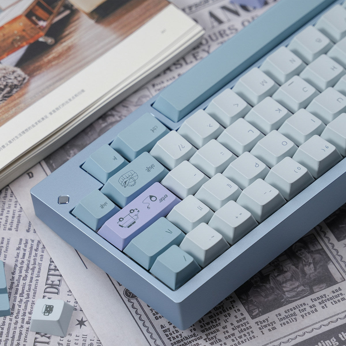 Urelab Camping × Beefun Keycap Set