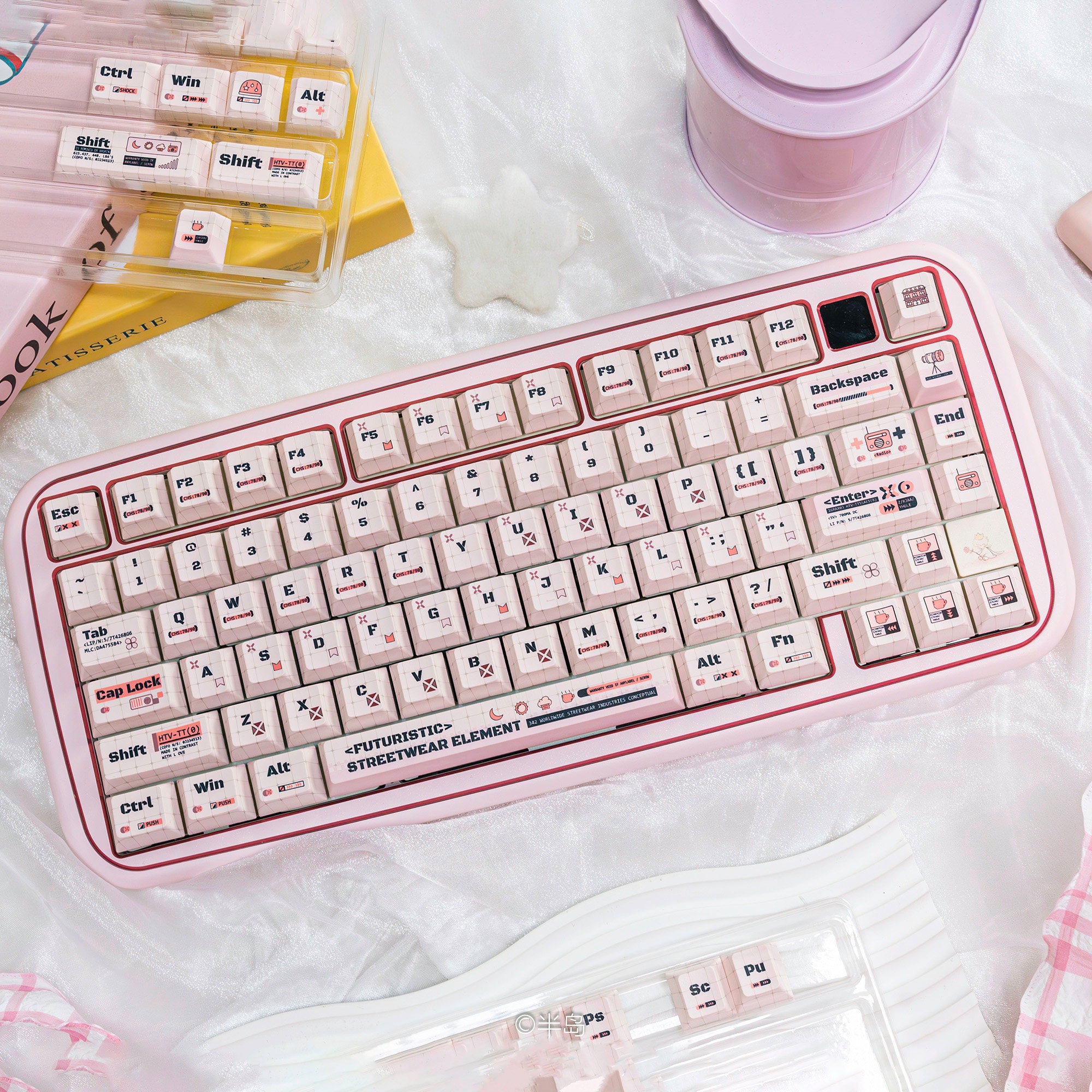 Urelab Cute Coder Keycap Set
