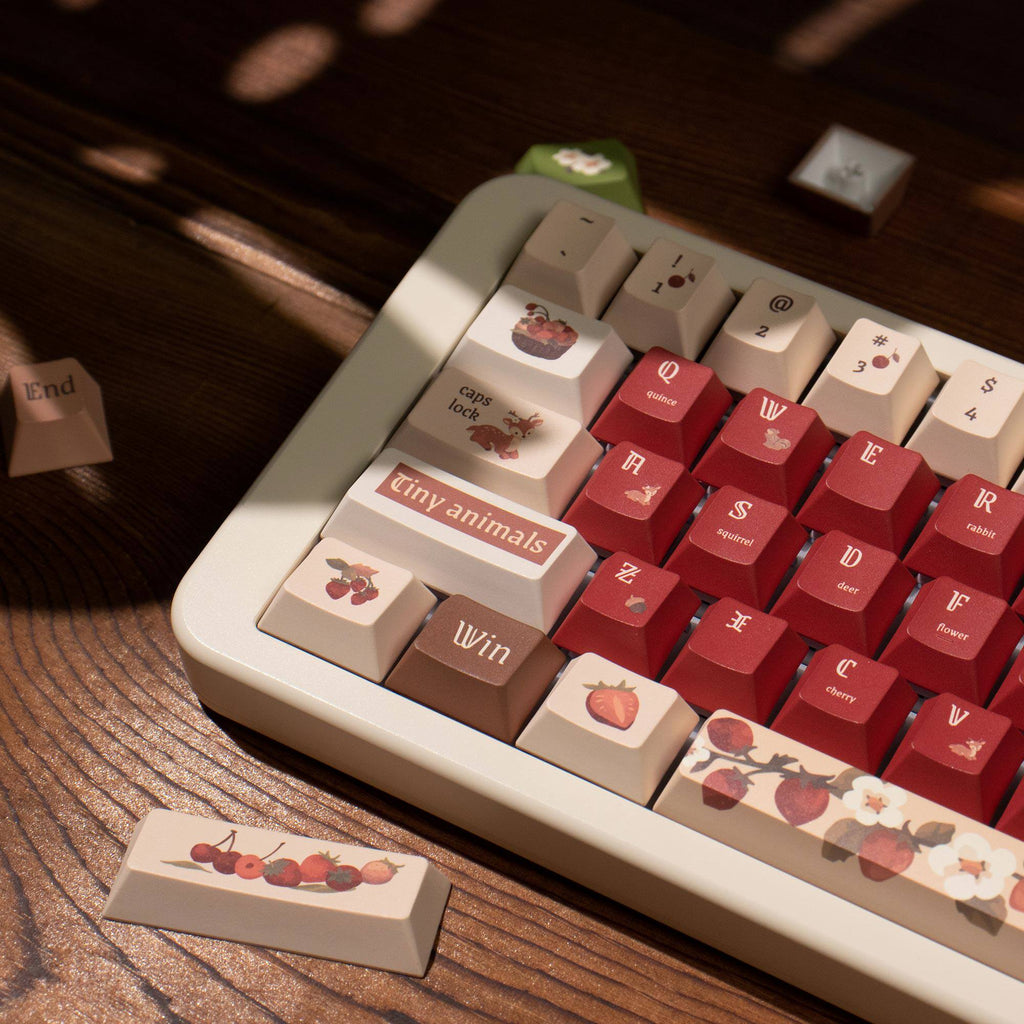 Urelab Forest Critters Keycap Set