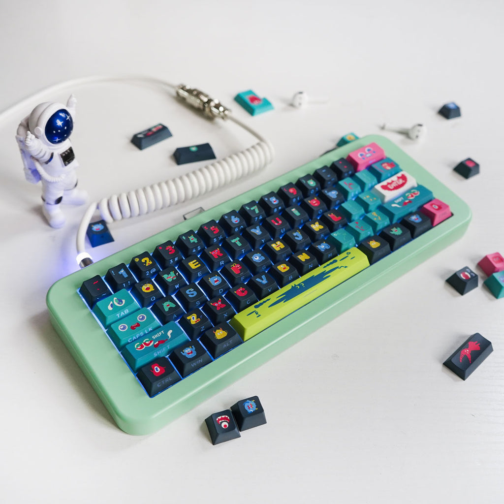 Urelab Monster Factory Keycap Set