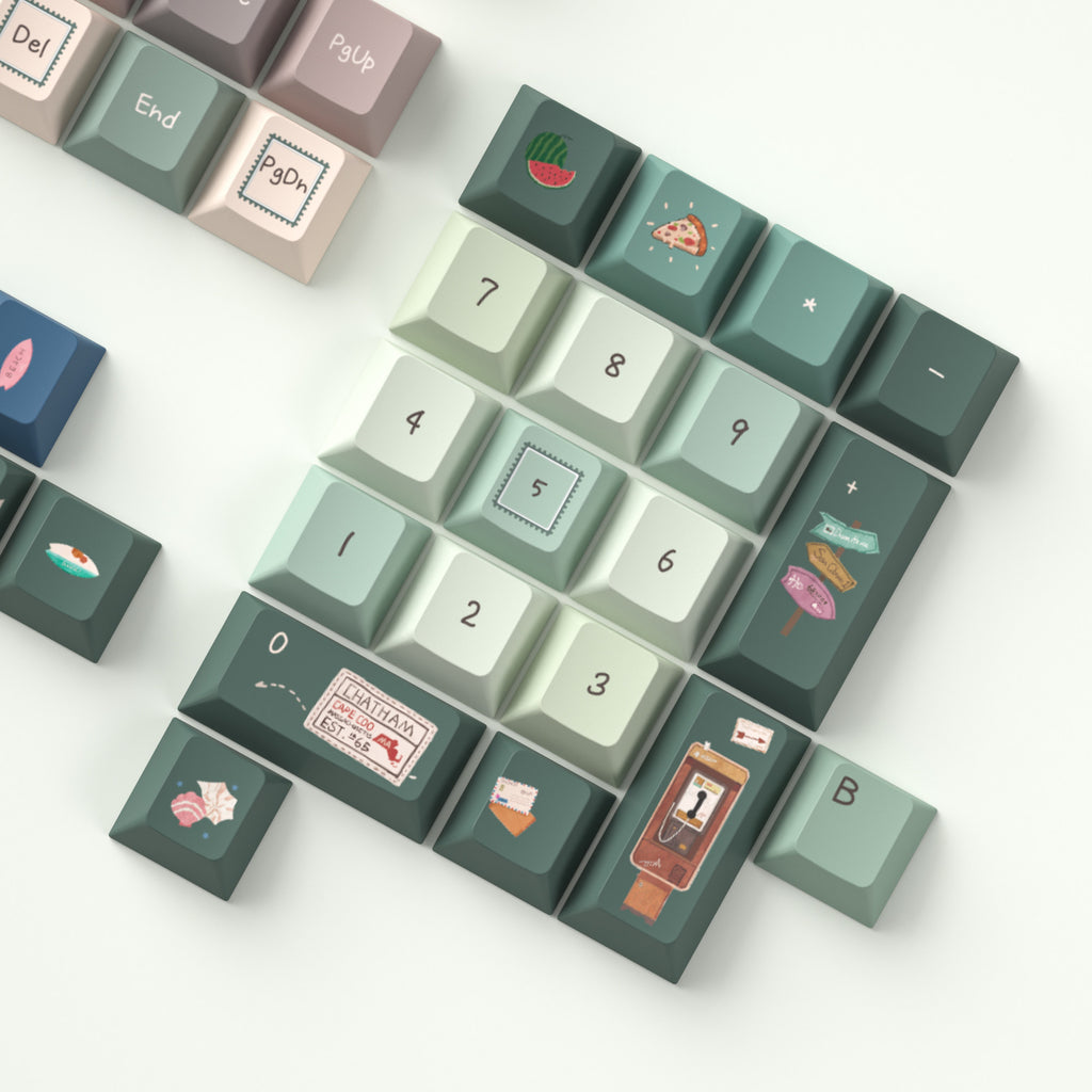 Urelab Seaside Town Keycap Set