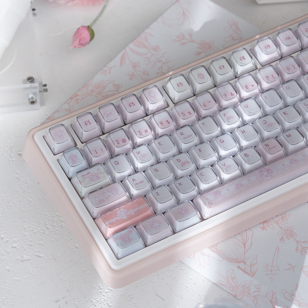 Urelab Melody Crystal Jelly Keycap Set