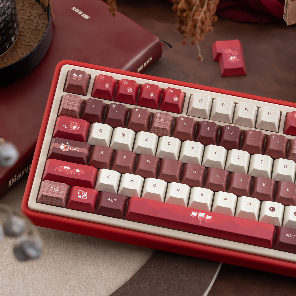 【Pre-order】Urelab Tipsy Meow Moment Keycap Set