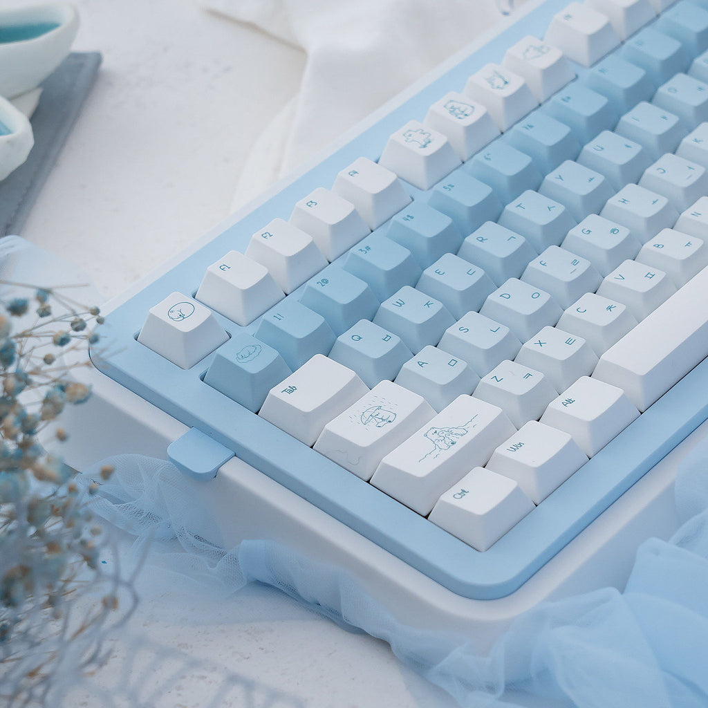 Urelab Polar Bear Keycap Set