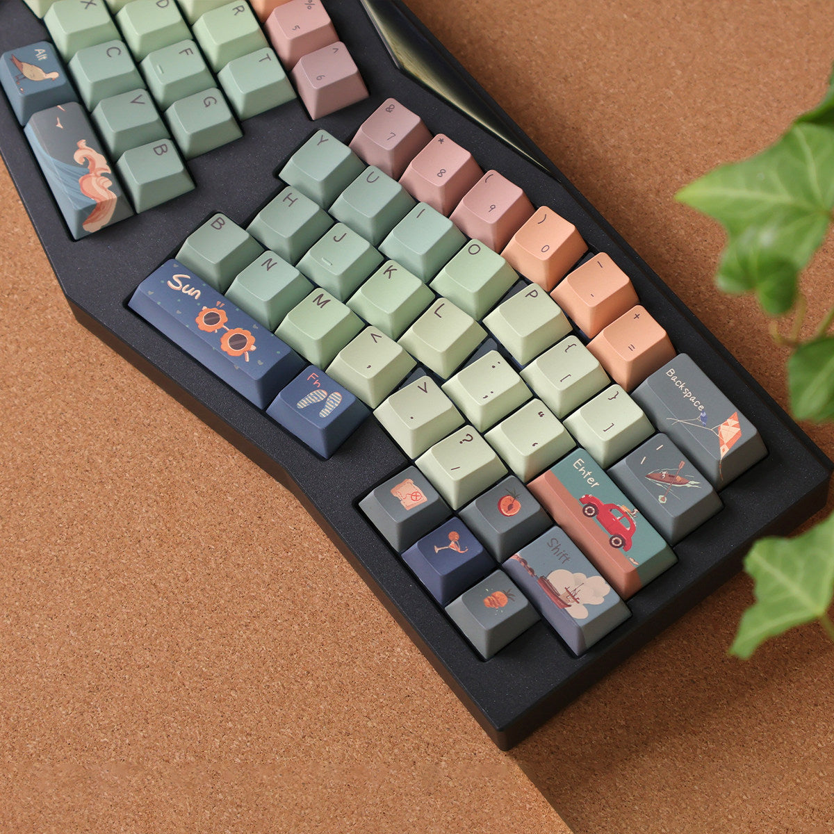 Urelab Seaside Town Keycap Set