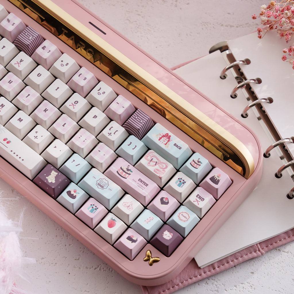 Urelab Silk Strawberry Keycap Set