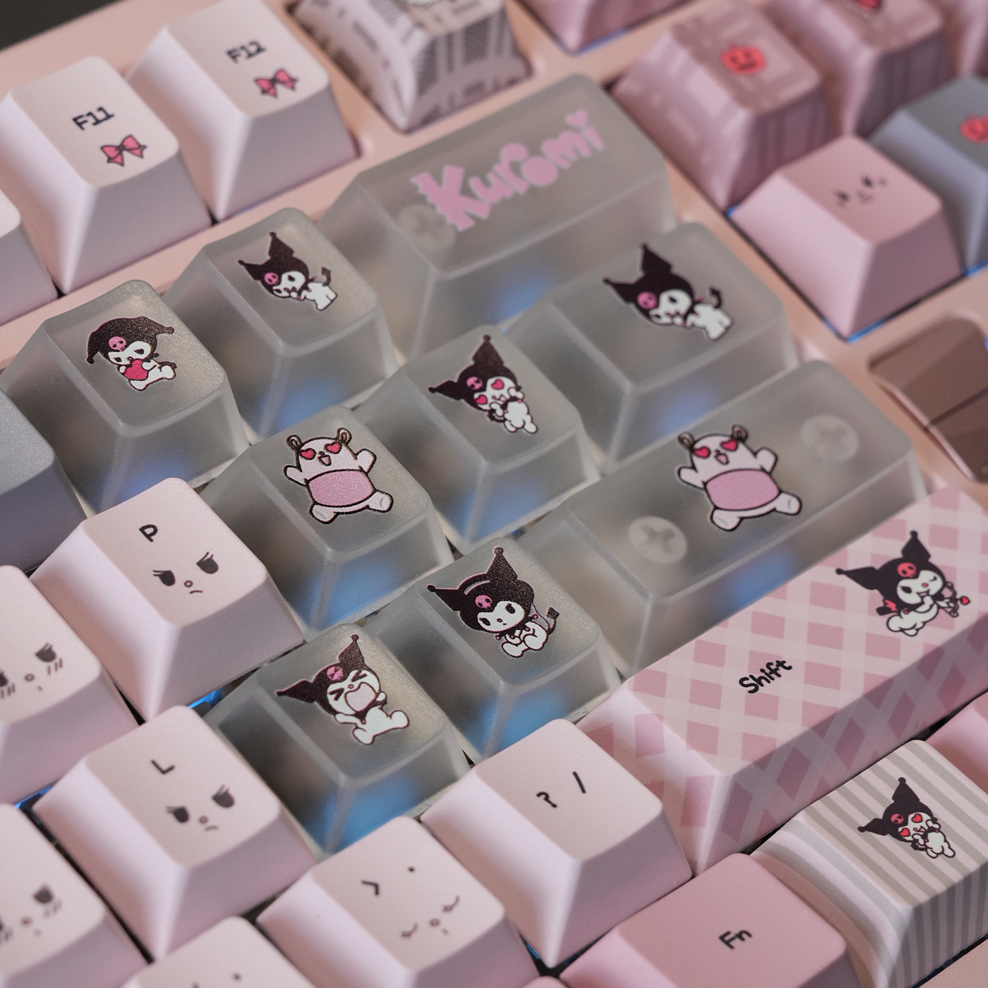 Urelab Kuromi Keycap Set
