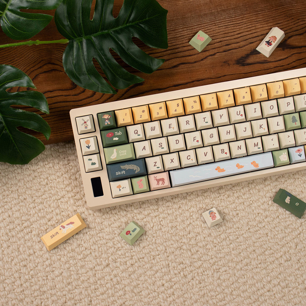 Urelab Spring Meadow Keycap Set