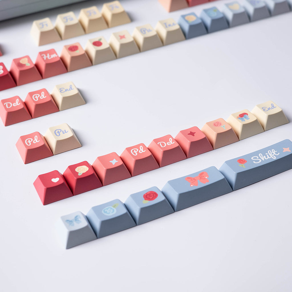 Urelab Rose Poem Keycap Set
