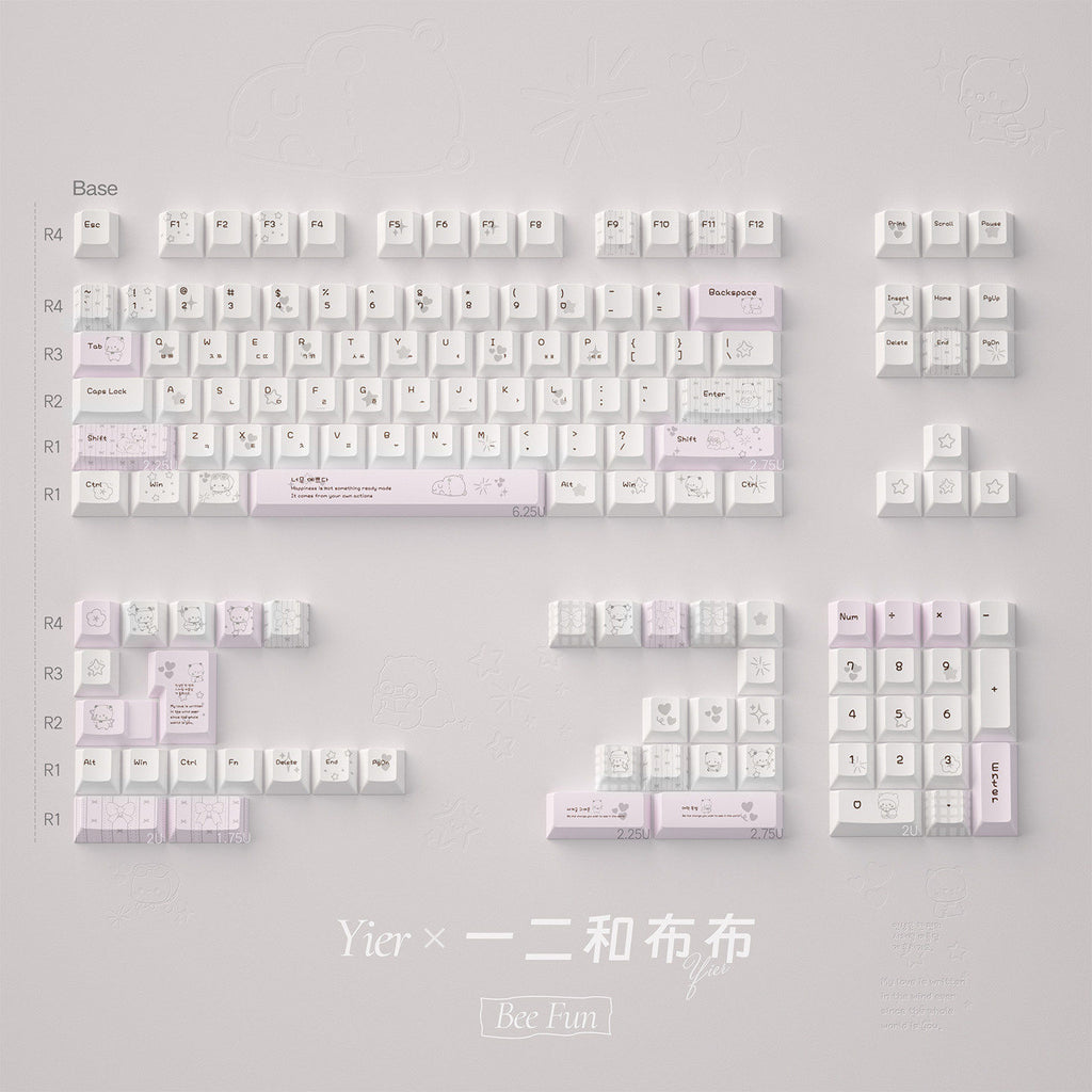 Urelab Dudu & Bubu Keycap Set