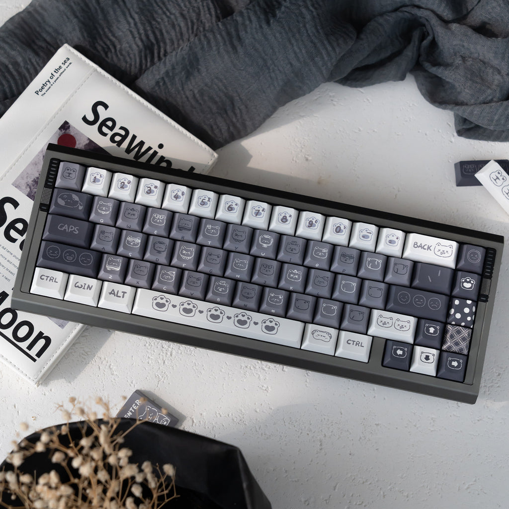 Urelab Emo Kitty Keycap Set