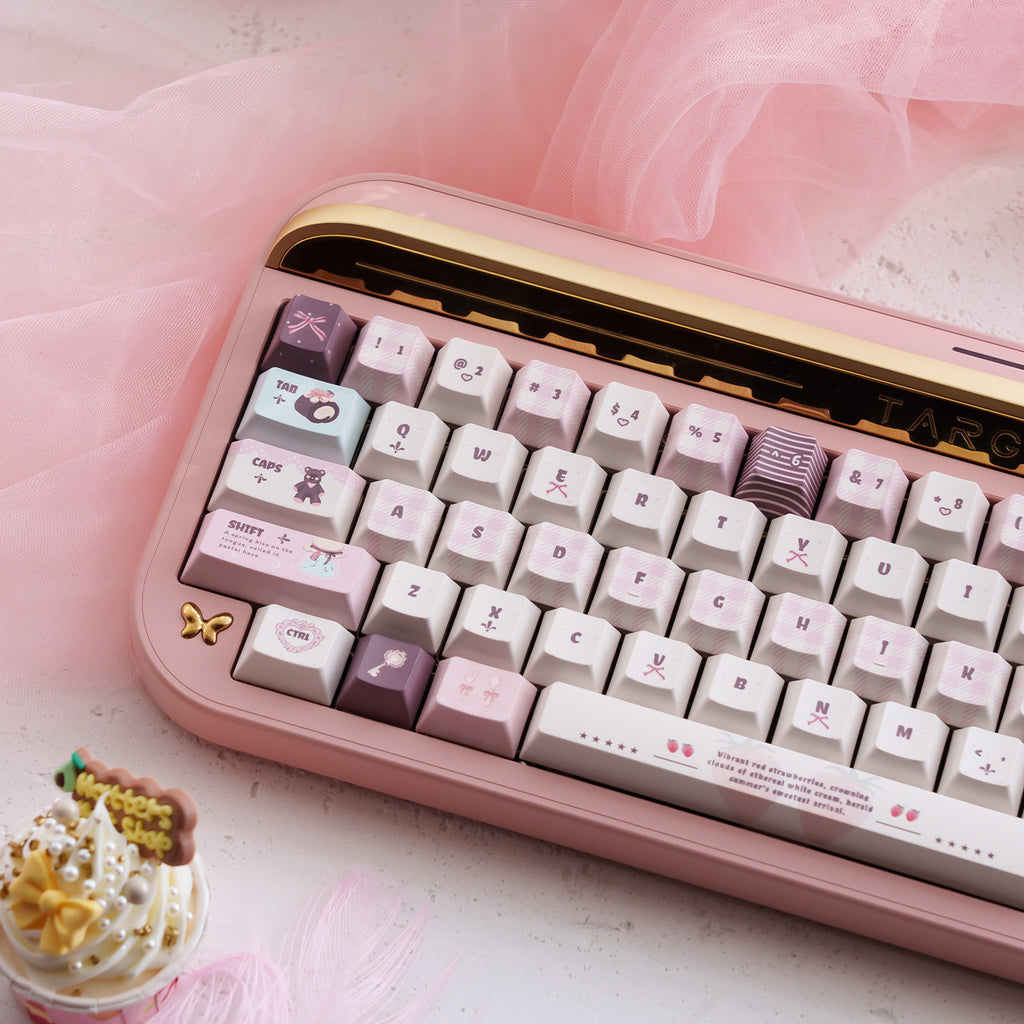 Urelab Silk Strawberry Keycap Set