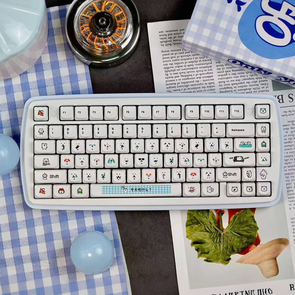 Urelab Self-Deprecating Bear Keycap Set
