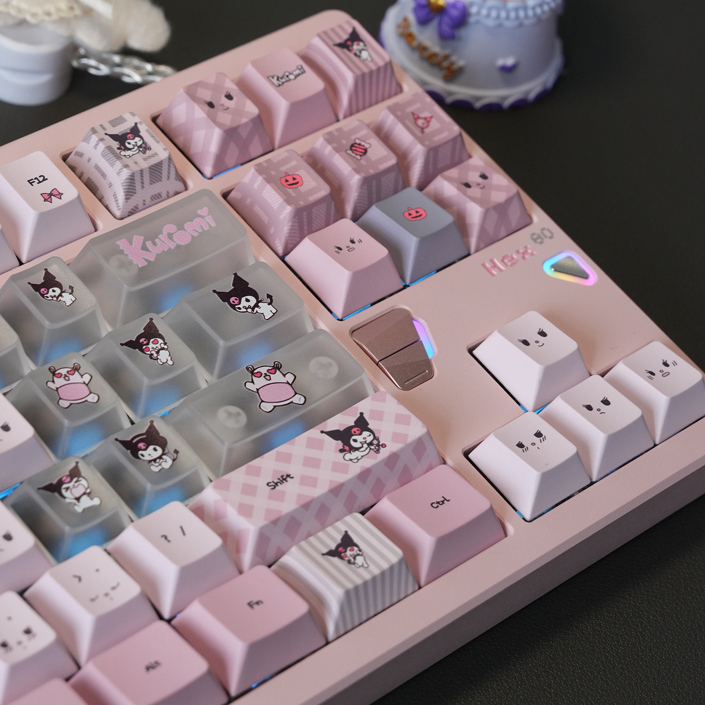 Urelab Kuromi Keycap Set