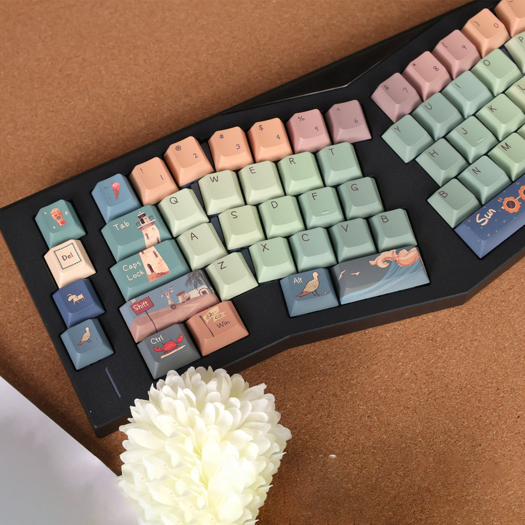 Urelab Seaside Town Keycap Set