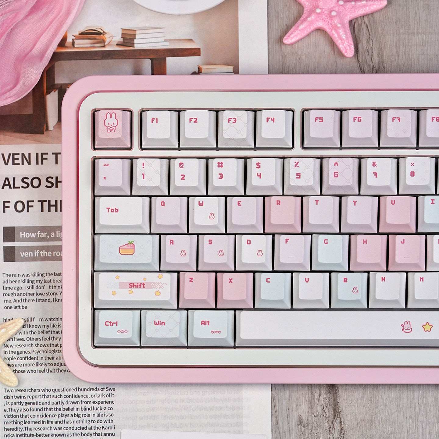 Urelab Miffy Keycap Set