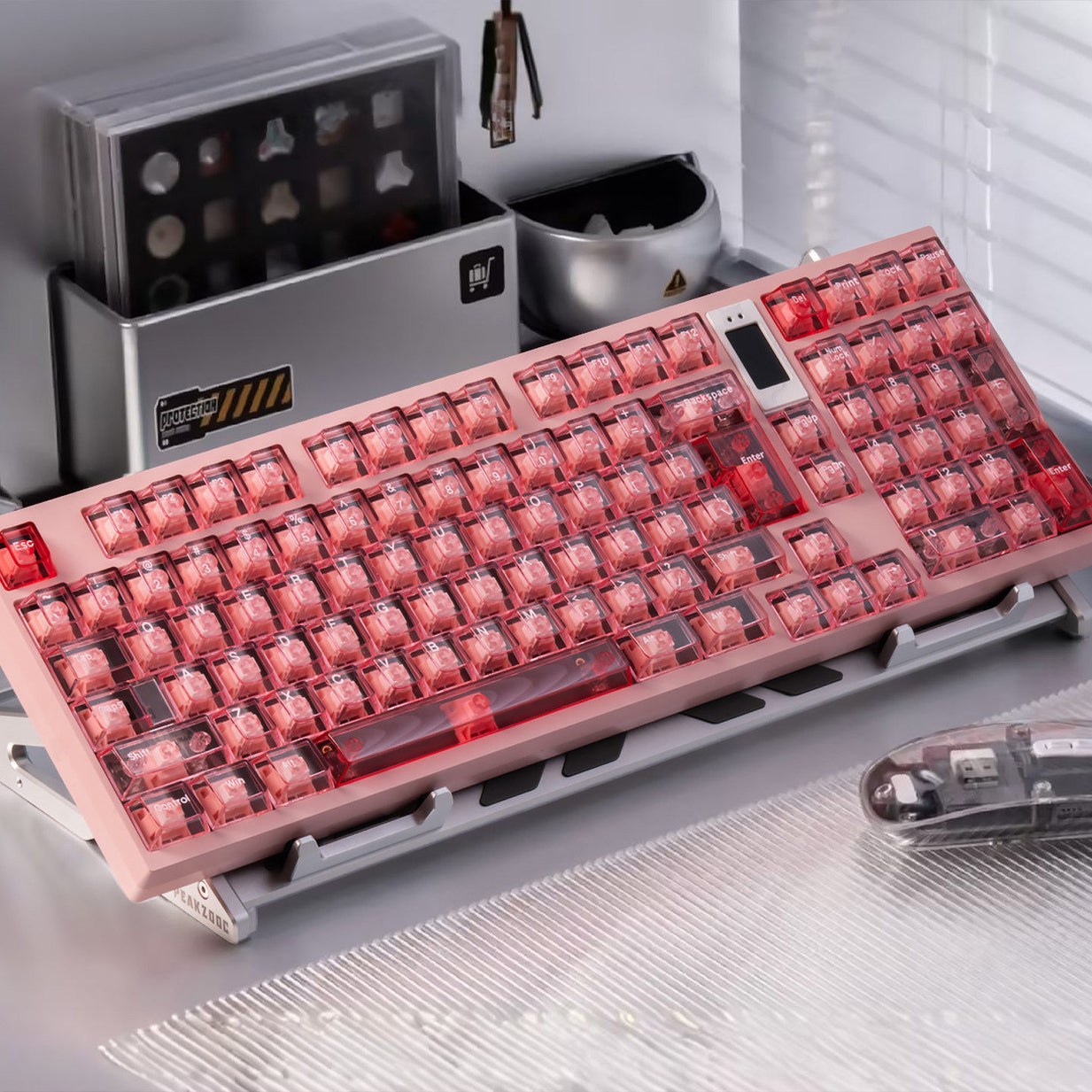 Urelab Agate Pink Keycap Set