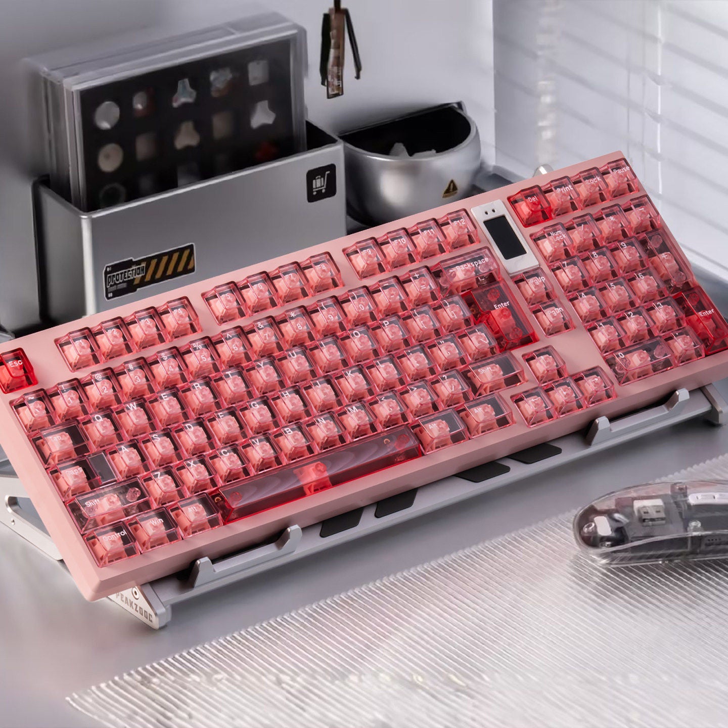 Urelab Agate Pink Keycap Set