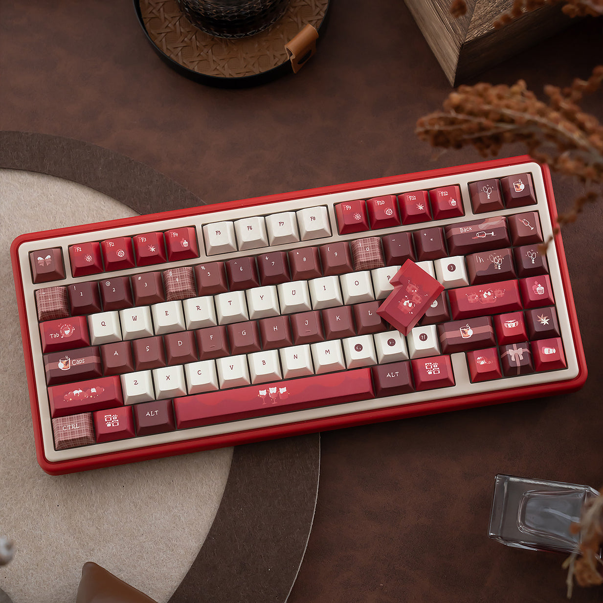 【Pre-order】Urelab Tipsy Meow Moment Keycap Set