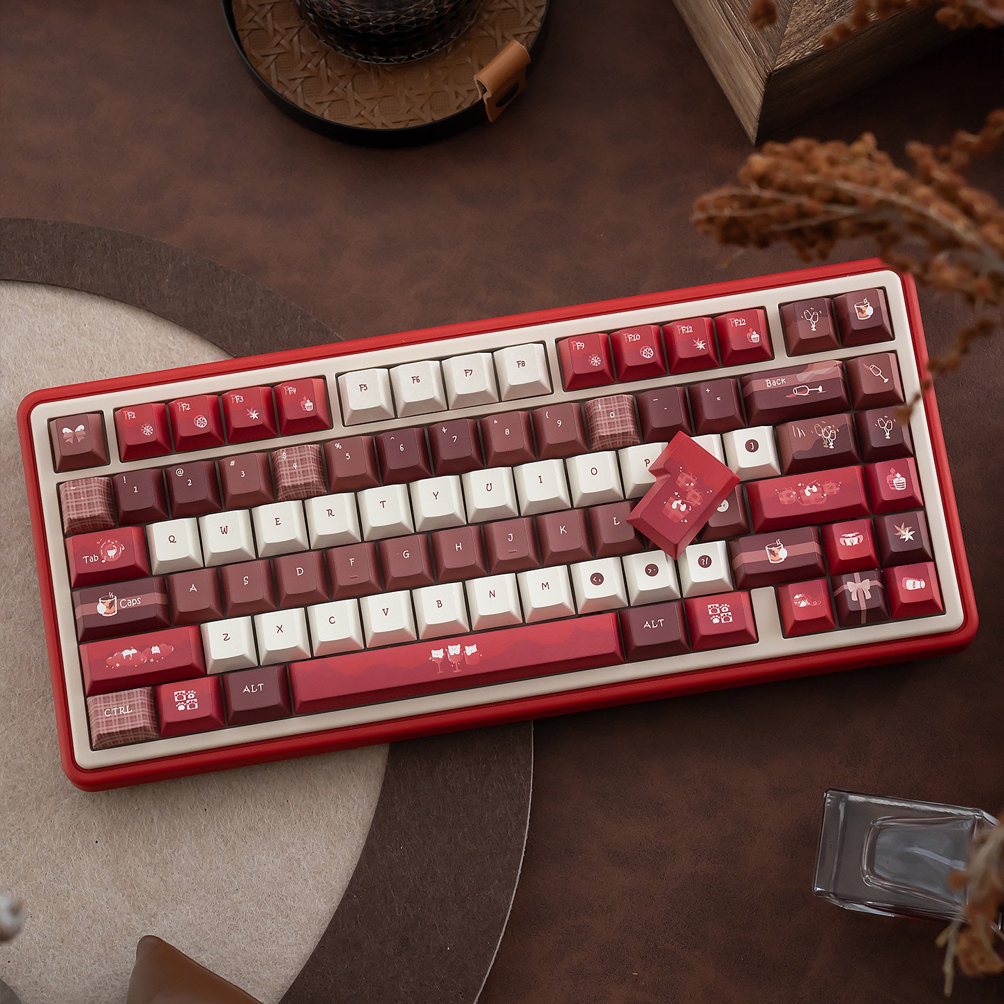 【Pre-order】Urelab Tipsy Meow Moment Keycap Set