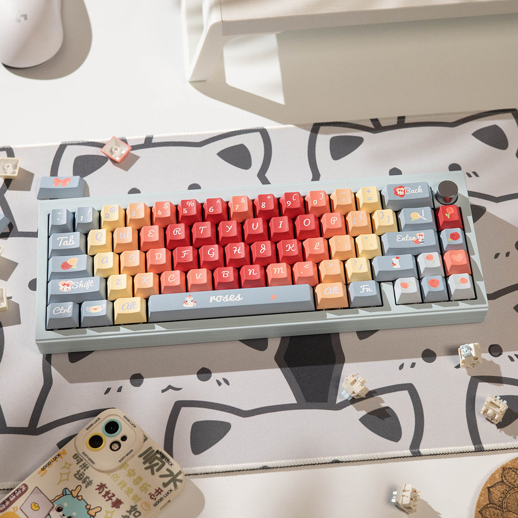 Urelab Rose Poem Keycap Set