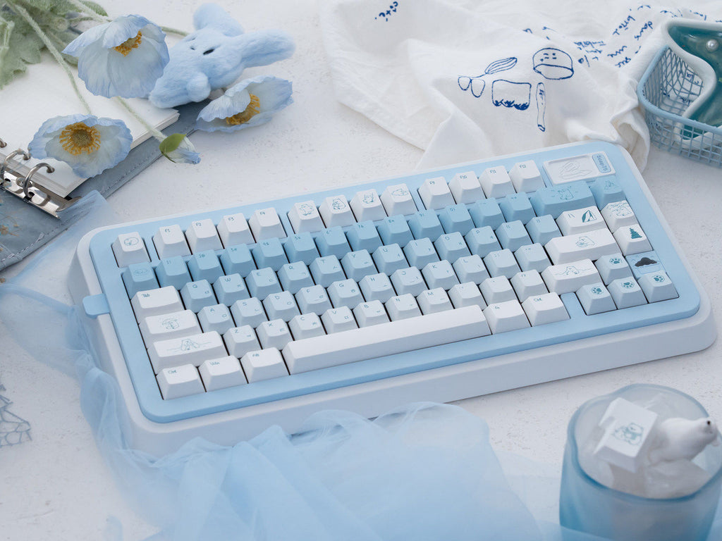 Urelab Polar Bear Keycap Set