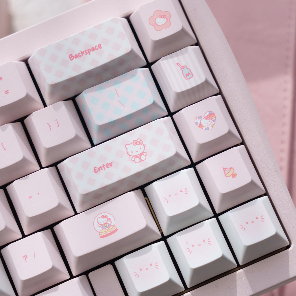 Urelab Hello Kitty Keycap Set