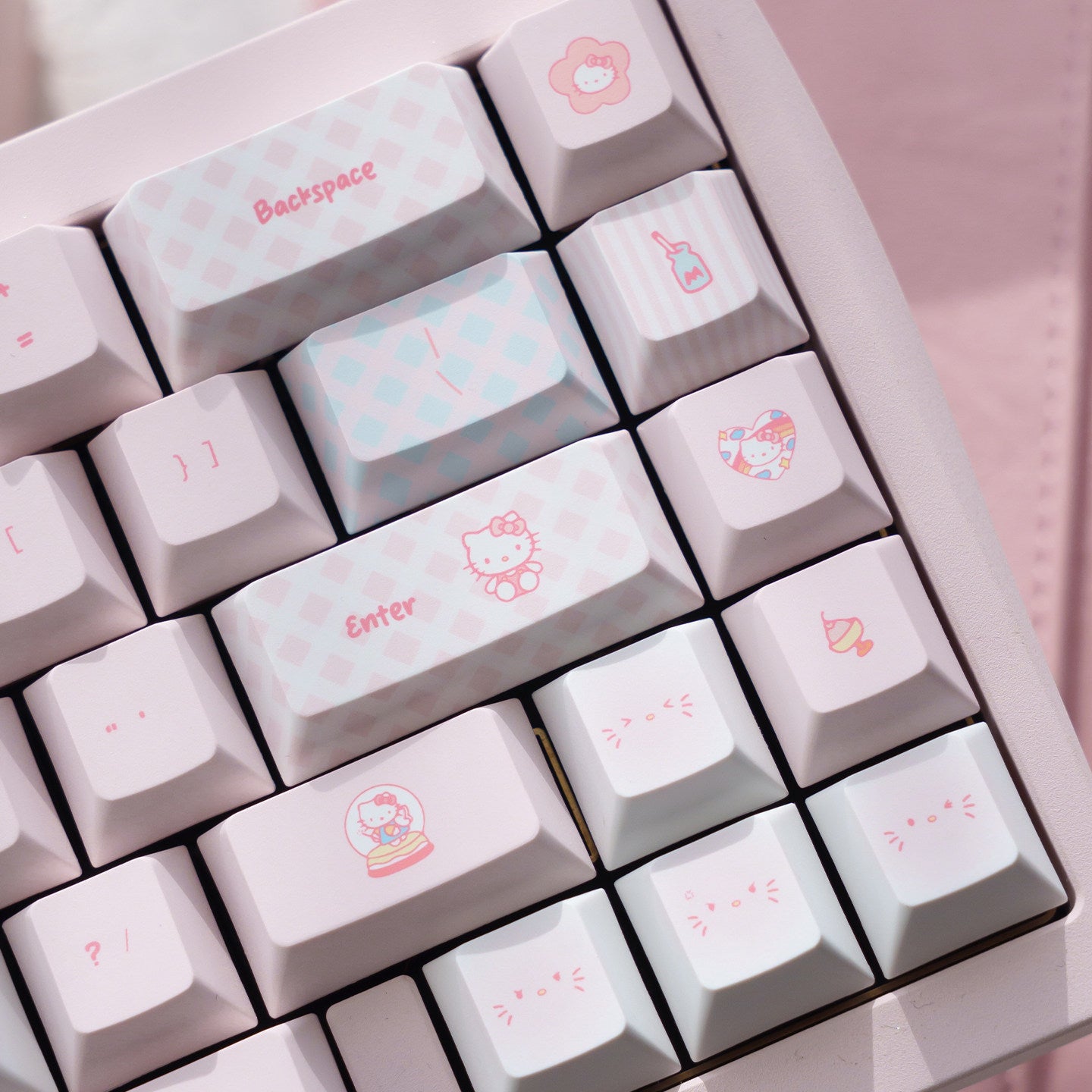 Urelab Hello Kitty Keycap Set