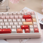 Urelab Strawberry Dessert Keycap Set