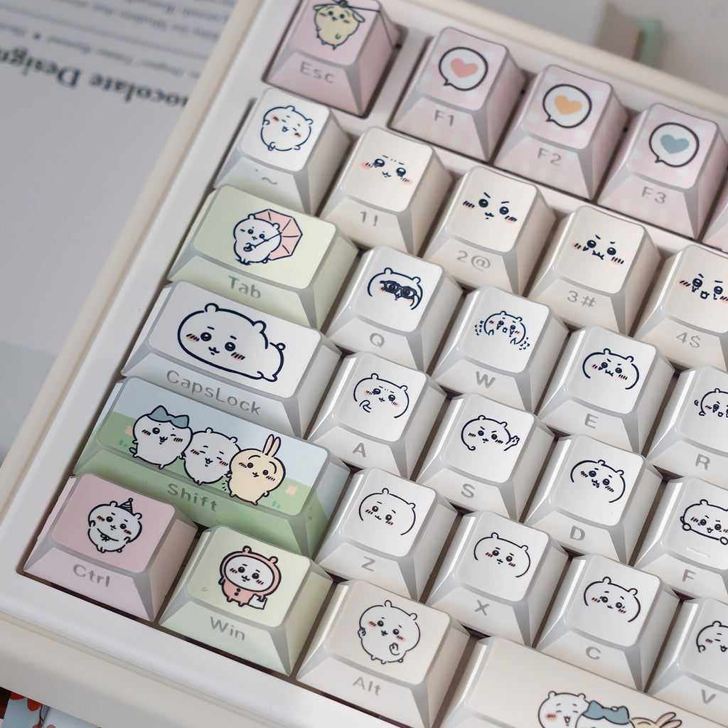 Urelab Chiikawa-inspired artwork Keycap Set