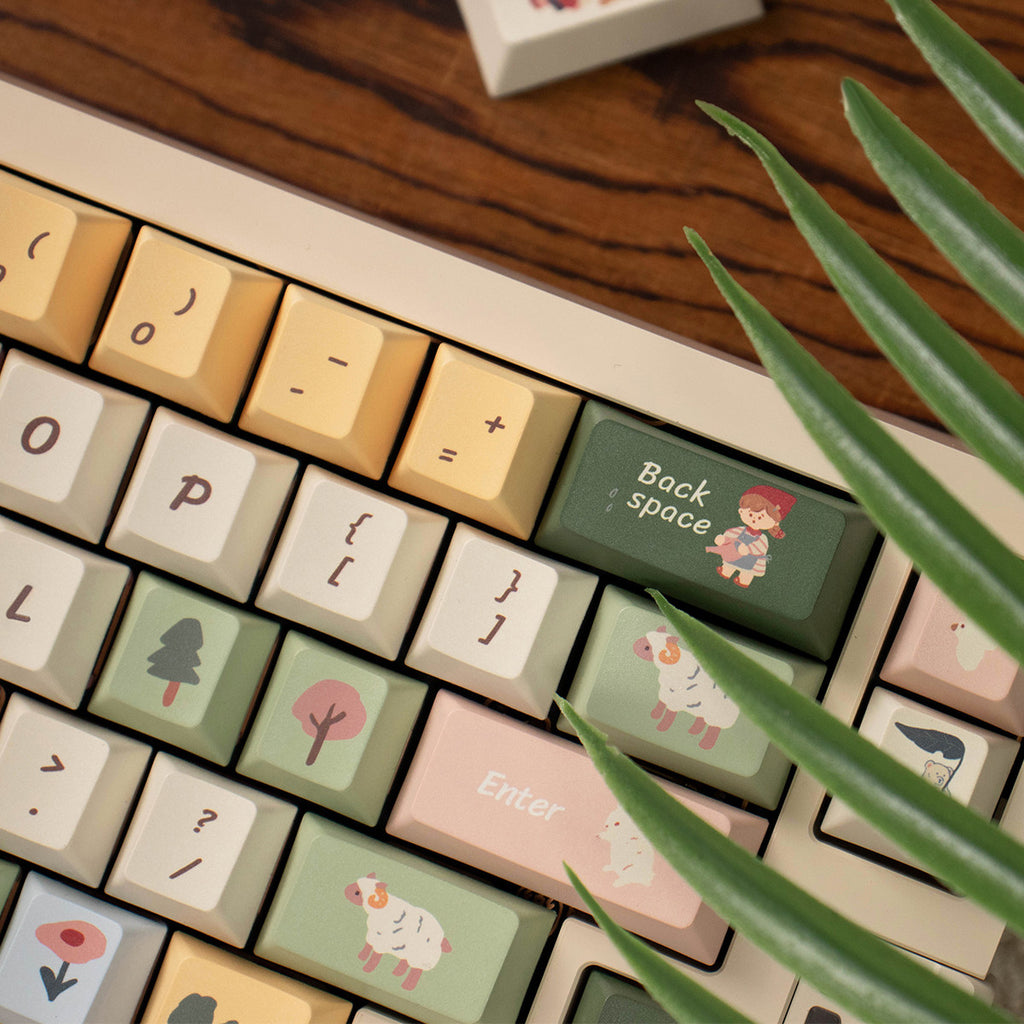 Urelab Spring Meadow Keycap Set
