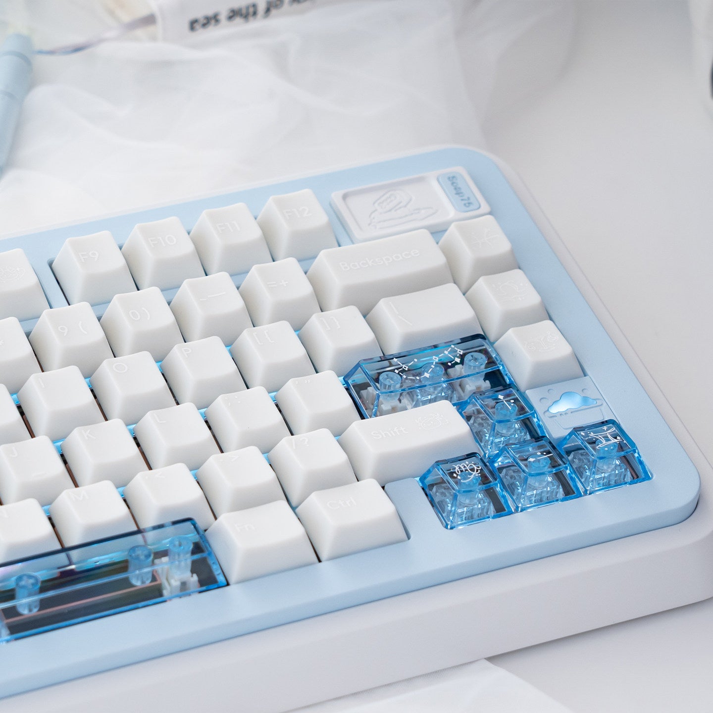 Urelab Star Whisper Keycap Set
