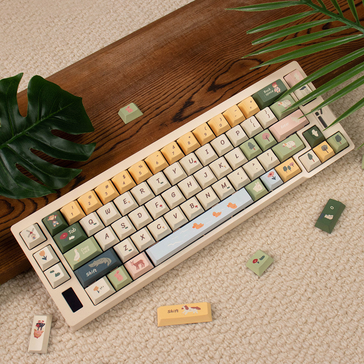 Urelab Spring Meadow Keycap Set