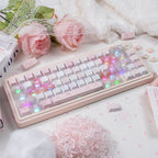Urelab Pink Melody Keycap Set